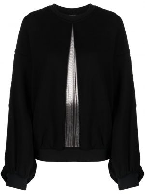 Chiffon sweatshirt aus baumwoll Tom Ford schwarz
