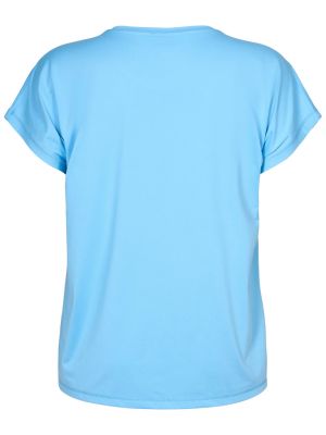 Тениска Active By Zizzi синьо