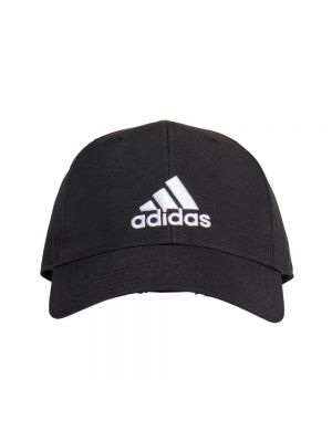 Haftowana czapka z daszkiem Adidas Performance czarna