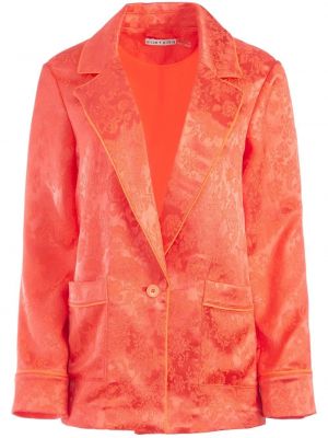 Blazer i jacquard Alice + Olivia orange