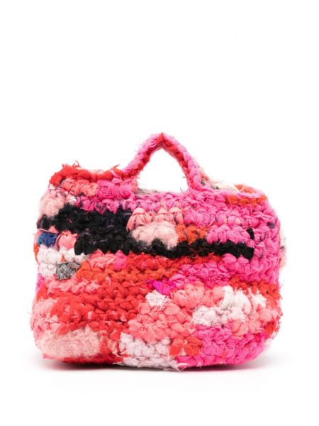 Shopper handtasche Daniela Gregis pink