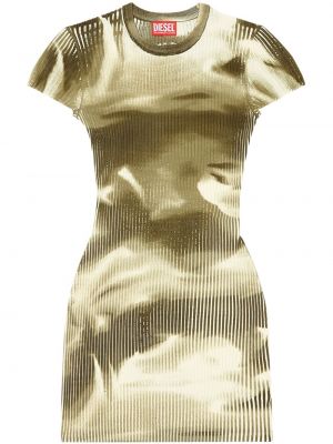 Kleid mit print mit camouflage-print Diesel