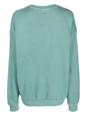 Sweatshirt aus baumwoll mit print The Upside blau