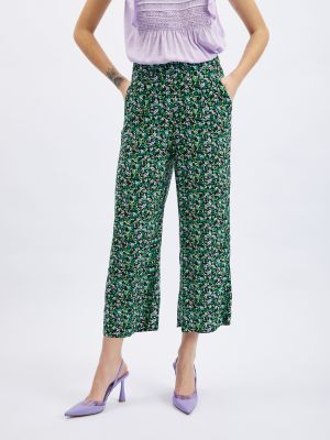 Pantaloni cu model floral Orsay