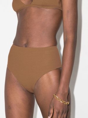 High waist bikini Matteau braun