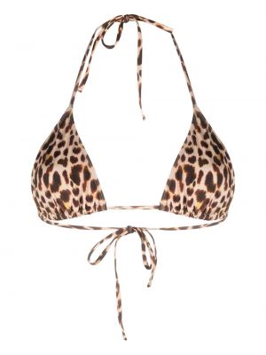 Bikini cu imagine cu model leopard Roseanna