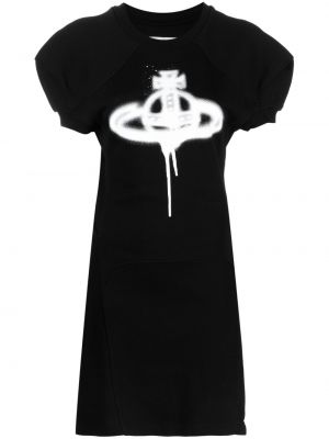 Bavlnené šaty s potlačou Vivienne Westwood
