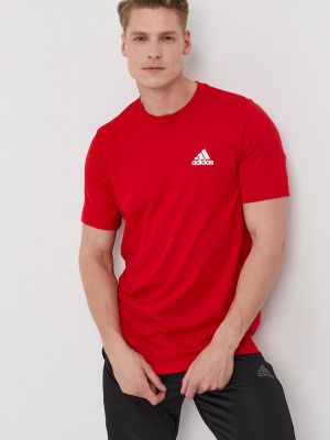 Тениска с дълъг ръкав Adidas червено