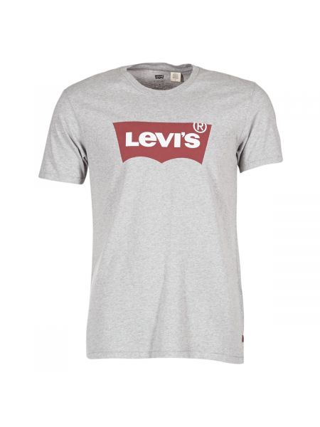 Koszulka z krótkim rękawem z nadrukiem Levi's szara