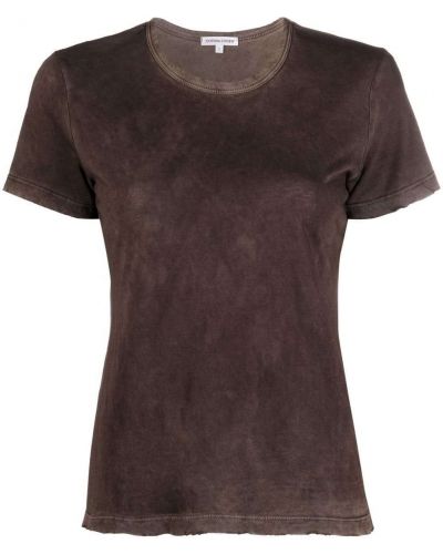 Camiseta de algodón con efecto degradado Cotton Citizen marrón