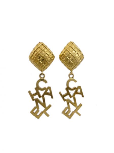Uhani Chanel Pre-owned zlata