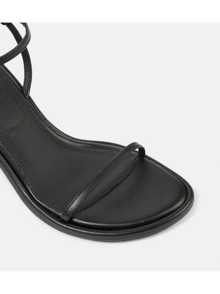 Sandalias de cuero Souliers Martinez negro