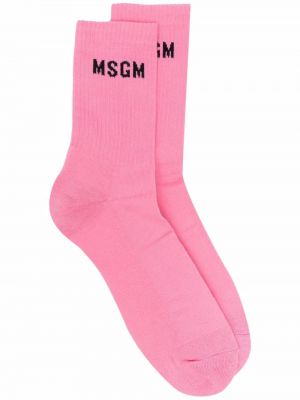Calcetines Msgm rosa