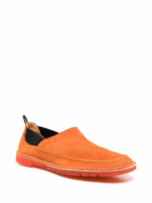 Leder loafer Premiata orange