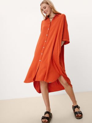 Robe chemise Qs By S.oliver orange