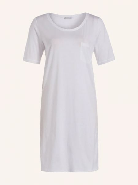 Хлопковая ночная рубашка Hanro белая