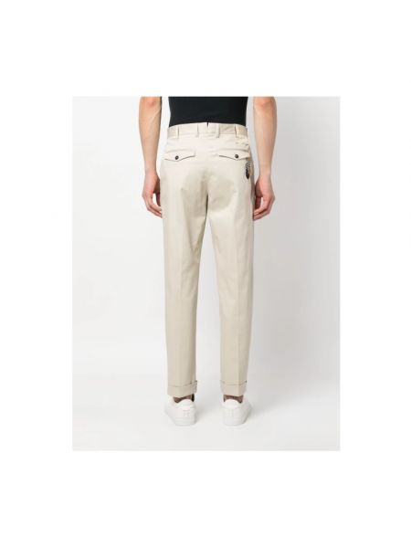 Pantalones ajustados slim fit Pt Torino beige