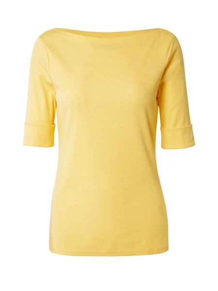 Marškinėliai Lauren Ralph Lauren geltona