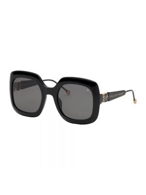 Okulary przeciwsłoneczne oversize Philipp Plein czarne