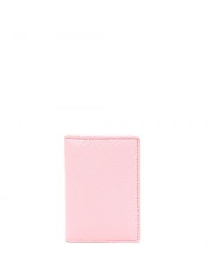 Kožená peňaženka Maison Margiela ružová