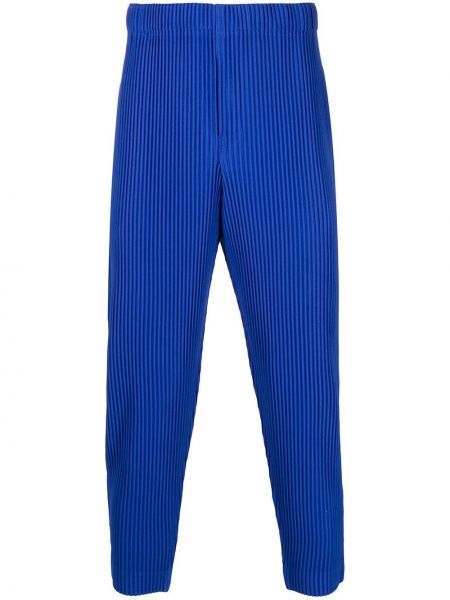 Pantalones ajustados Homme Plissé Issey Miyake azul