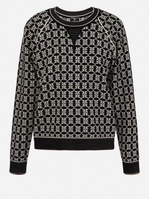 Пуловер Elisabetta Franchi черный