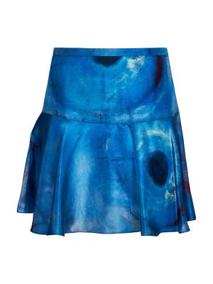 Mini spódniczka Marni niebieska