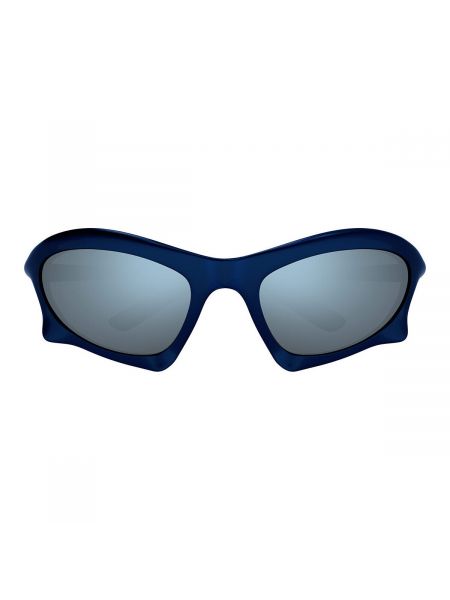 Okulary przeciwsłoneczne Balenciaga niebieskie