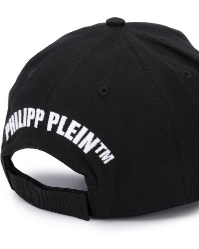 Gorra con bordado Philipp Plein negro