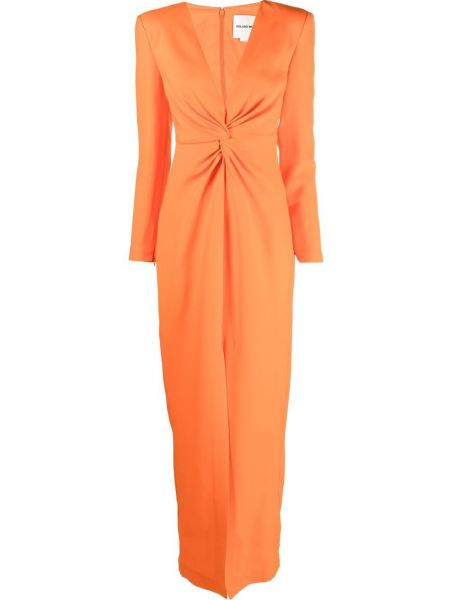 Βραδινό φόρεμα Roland Mouret πορτοκαλί