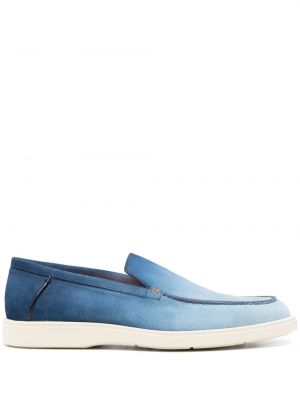 Seemisnahksed loafer-kingad Santoni sinine