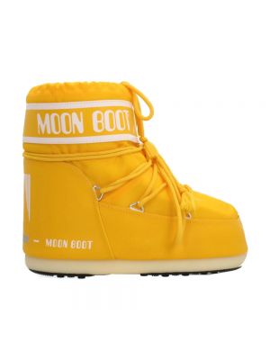 Bottes de neige en nylon Moon Boot jaune