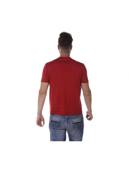 Koszulka Armani Jeans czerwona