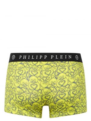 Slips à imprimé Philipp Plein jaune