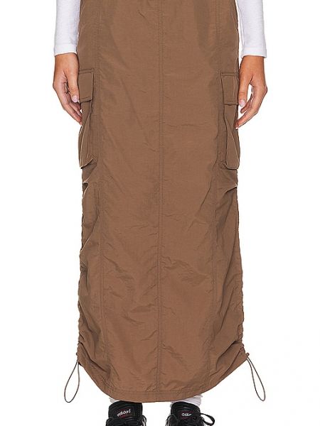 Falda larga Superdown marrón