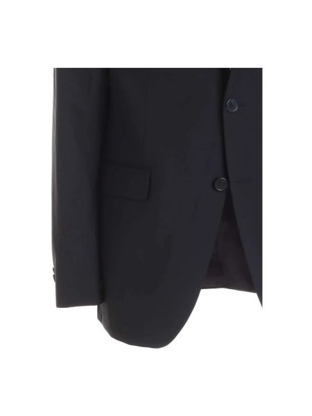 Blazer con botones de lana Karl Lagerfeld negro