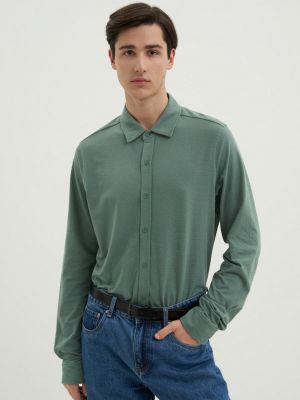 Рубашка Finn Flare зеленая