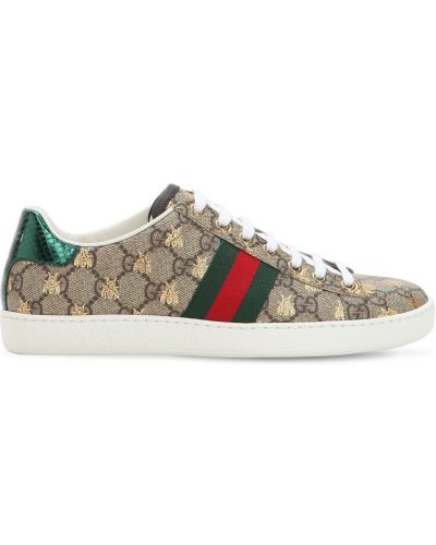Sneakers Gucci Ace μπεζ