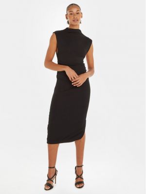 Τζιν φόρεμα Calvin Klein Jeans μαύρο