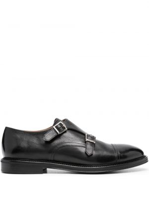 Pantofi monk din piele Henderson Baracco negru