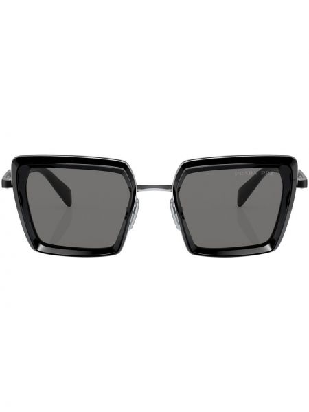 Occhiali da sole oversize Prada Eyewear nero