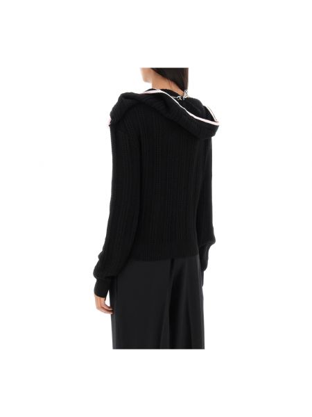 Collar de lana de lana merino Y/project negro