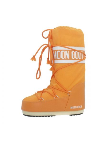 Nylon csizma Moon Boot narancsszínű