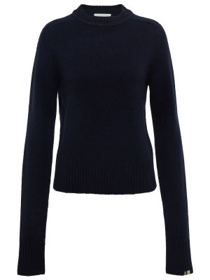 Кашмирен пуловер Extreme Cashmere синьо