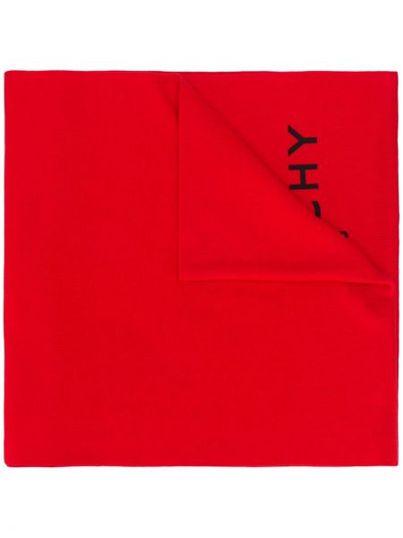 Bufanda Givenchy rojo