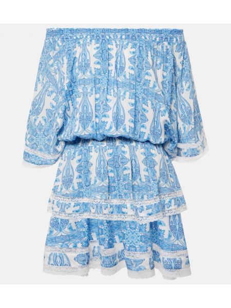 Kleid mit print Melissa Odabash blau