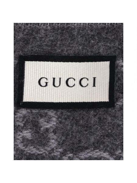Bufanda retro Gucci Vintage gris