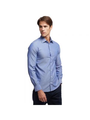 Koszula slim fit Brooks Brothers niebieska