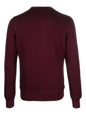Pullover mit rundem ausschnitt Fileria rot