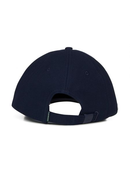 Gorra con bordado Lacoste azul